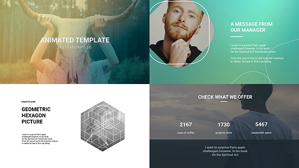 Marketing Agency Digital Agency Presentation By Clean Promo Videohive After Effect Presentation Template Free